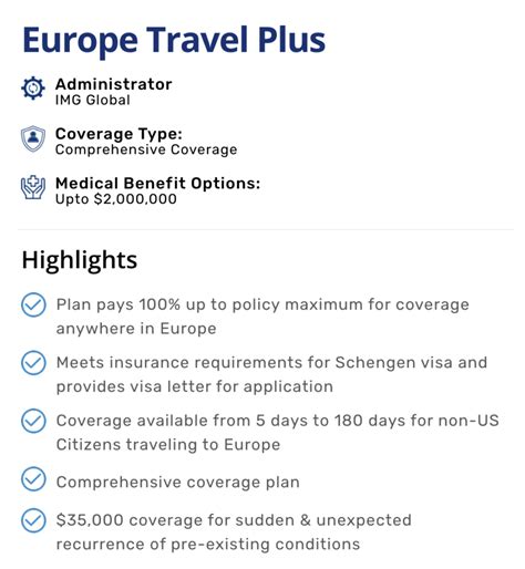 schengen travel insurance compare